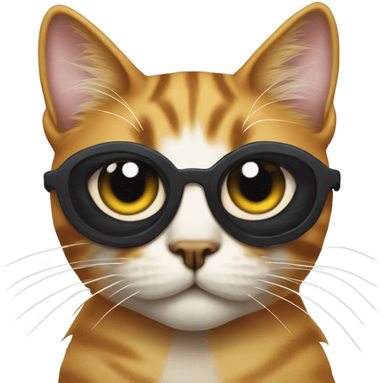 Cat with eye patch emoji