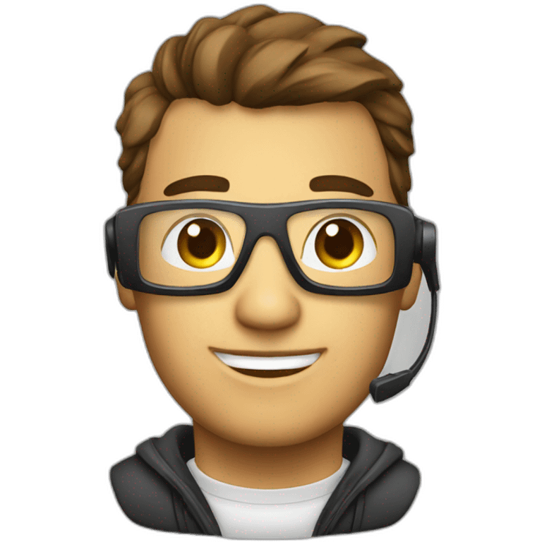 programmer-books-headset emoji