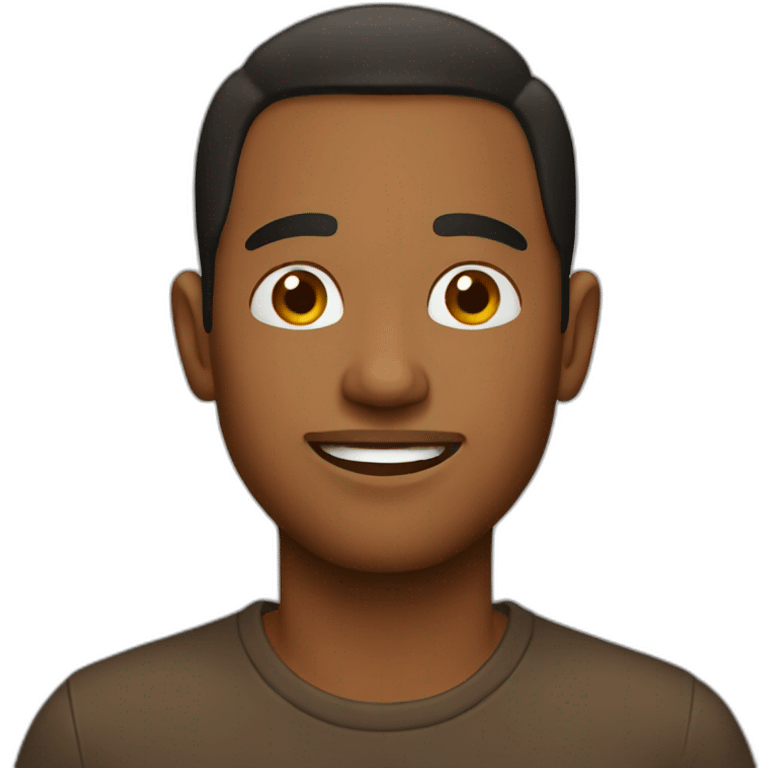 brown guy emoji