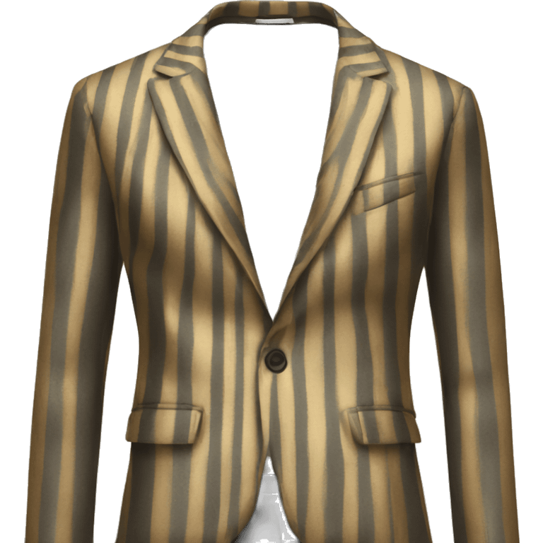 STRIPED BLAZER emoji