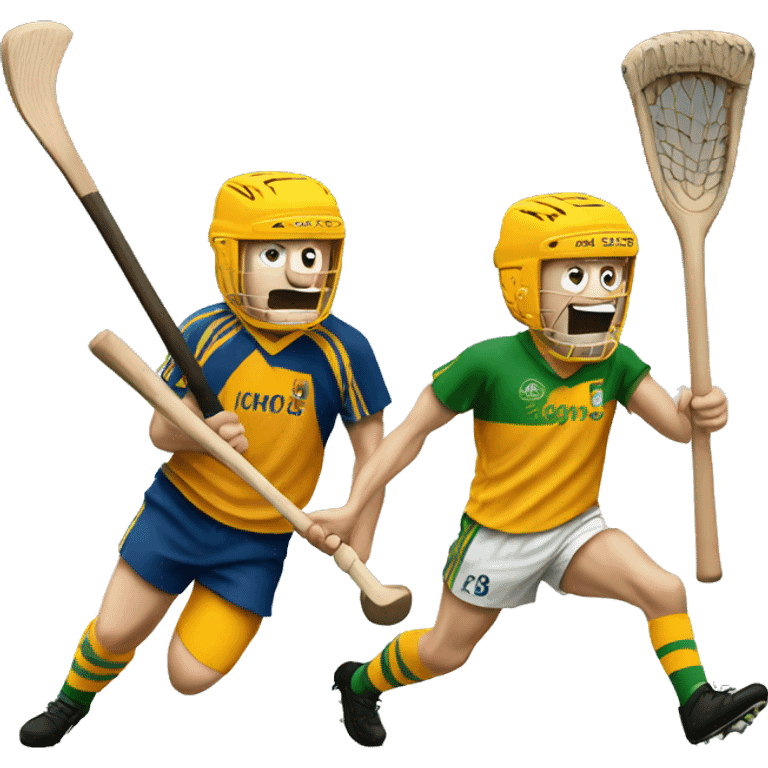 Hurling GAA emoji