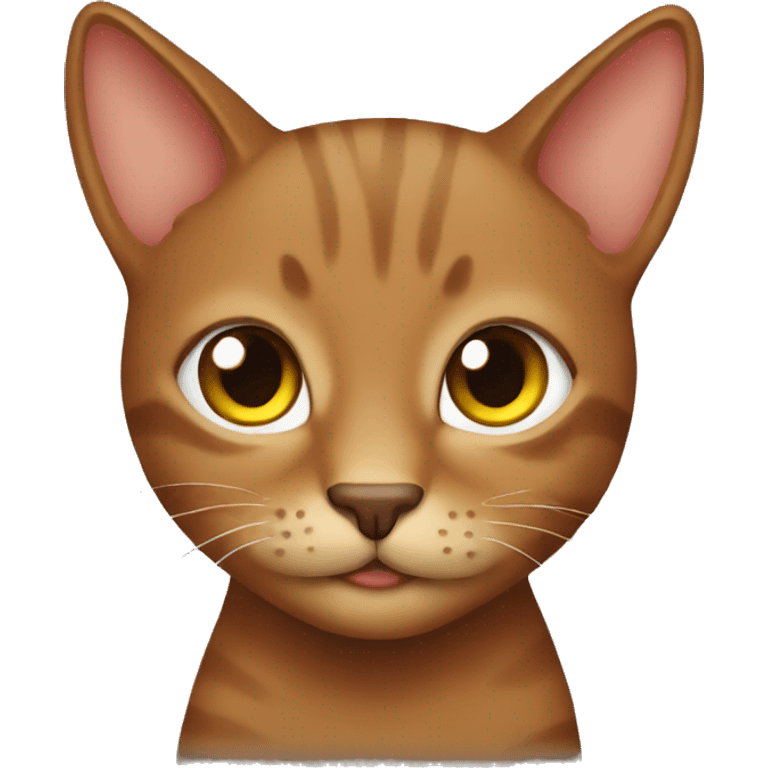 brown cat emoji