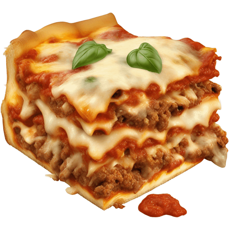 Lasagna pizza emoji