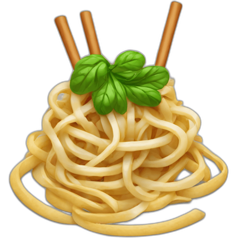 stir fry noodle emoji