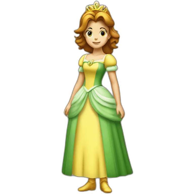 Princess daisy standing emoji