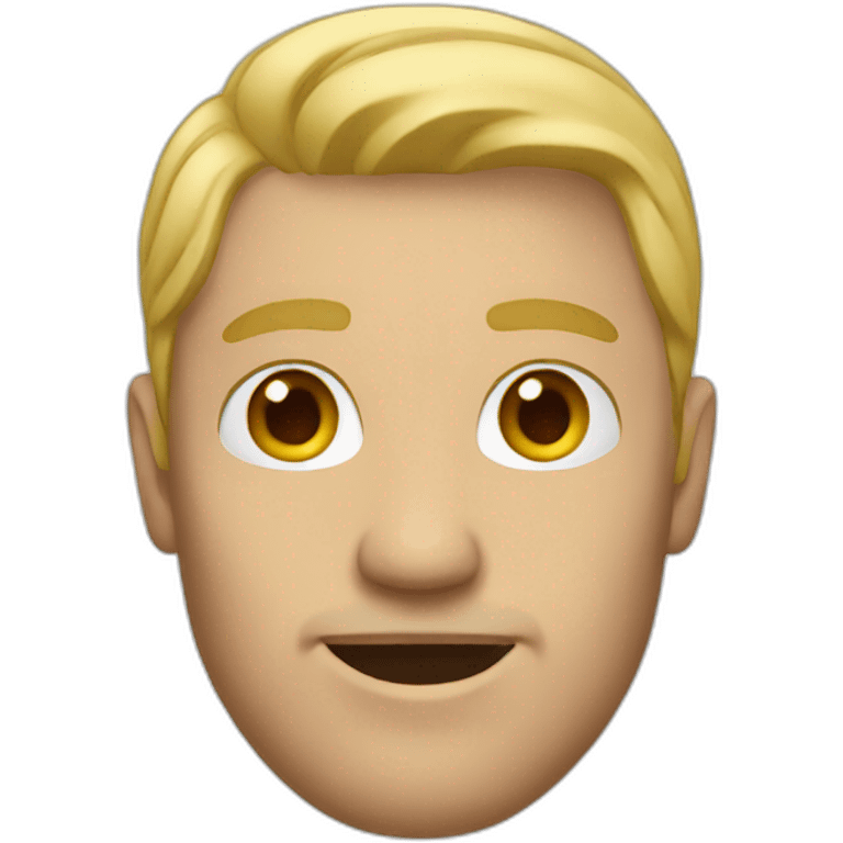 man blonde emoji