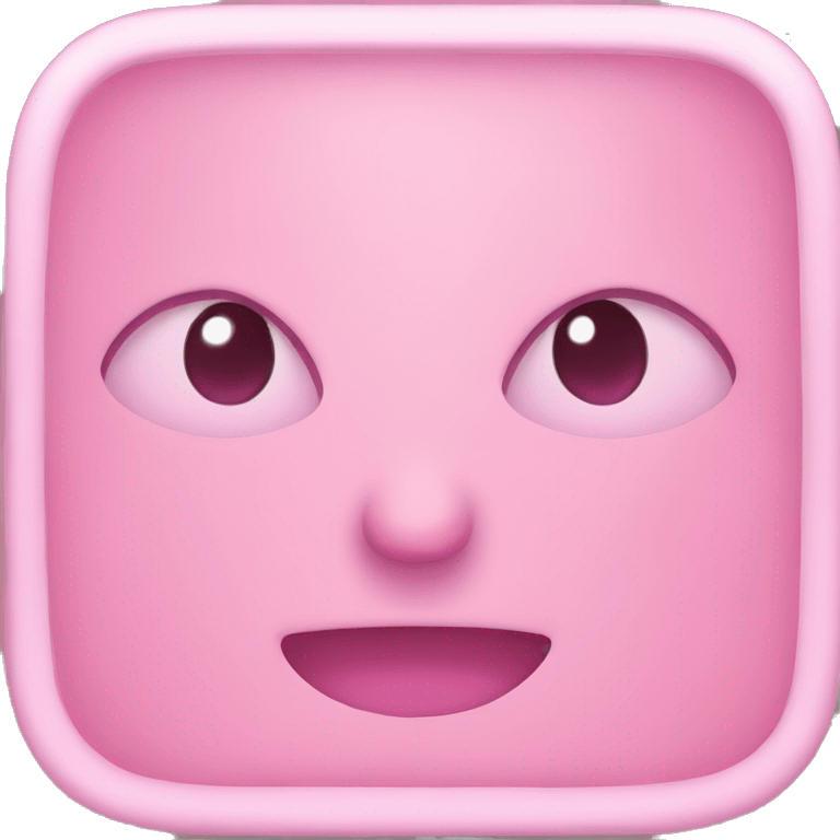 Pink message emoji