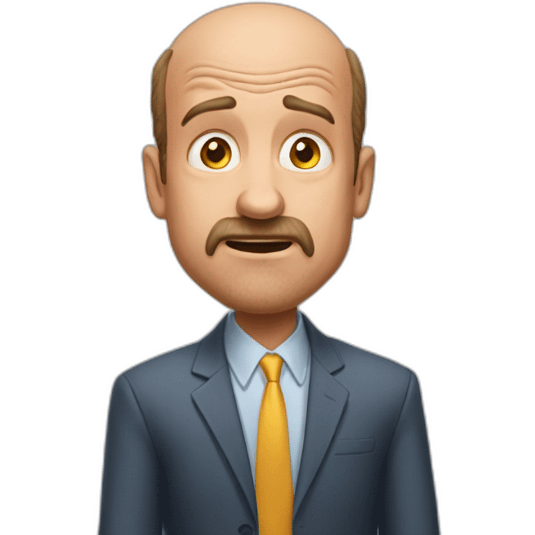 Jim cramer in disbelief emoji