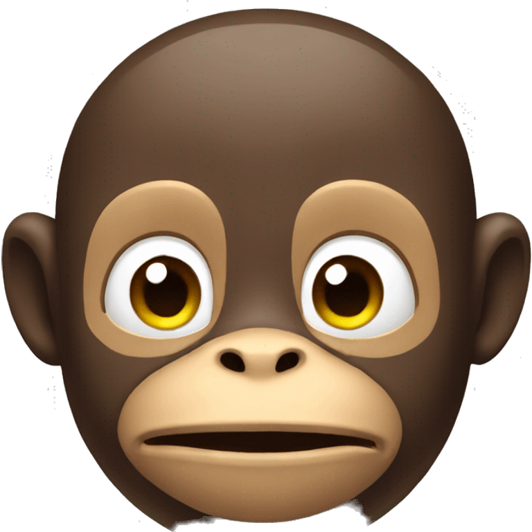 a monkey talk emoji