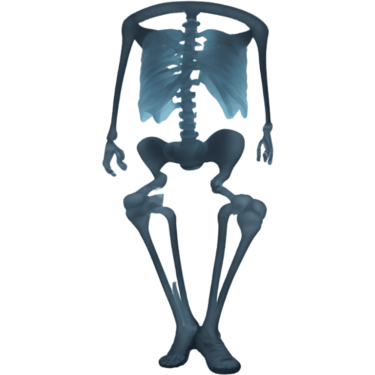 Broken hip X-ray  emoji