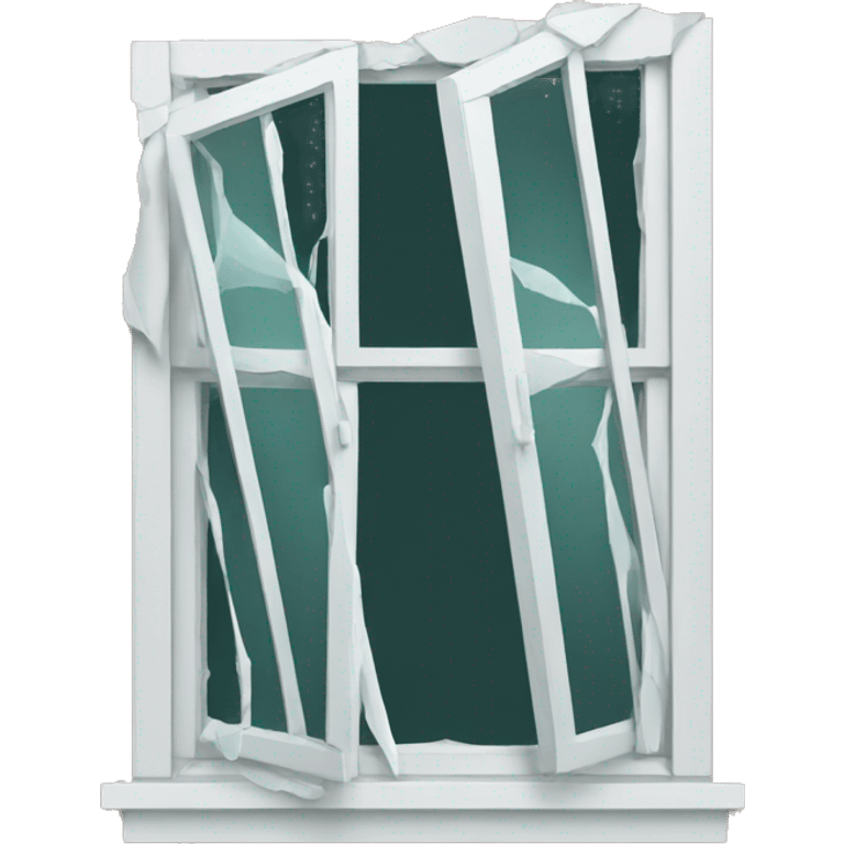 broken window emoji