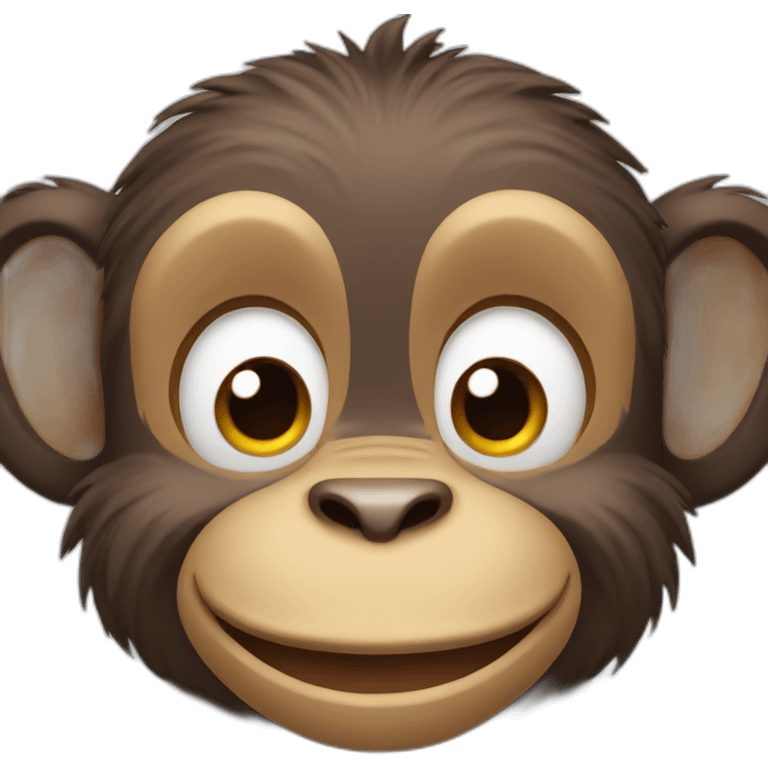 very happy monkey emoji