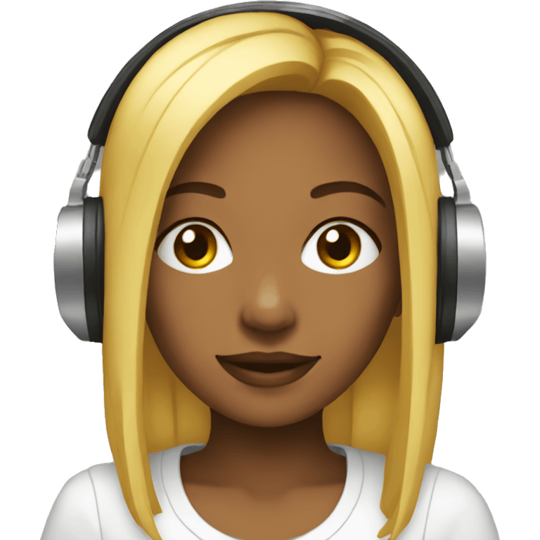 Girl Dj emoji