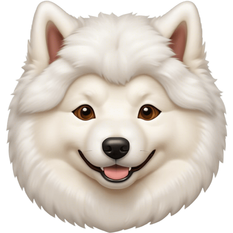 happy samoyed Reims emoji