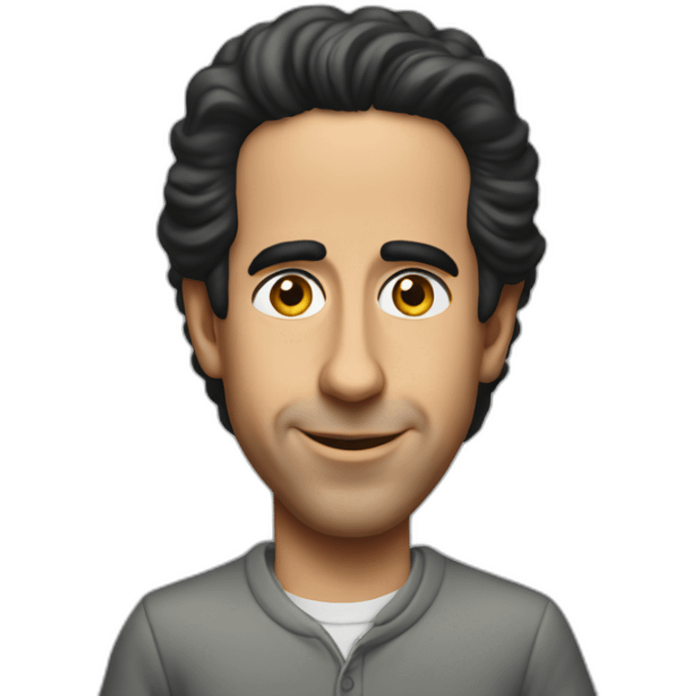 Jerry Seinfeld young emoji