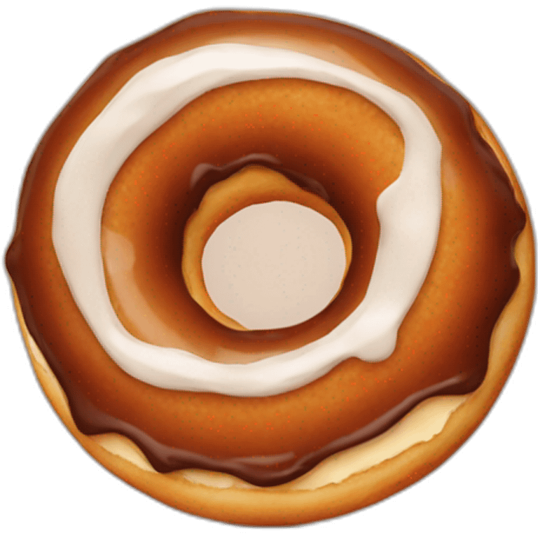 cinnamon donut emoji