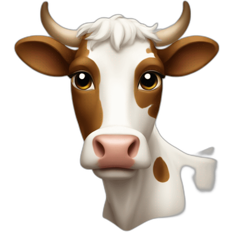 La vache qui rit marque emoji