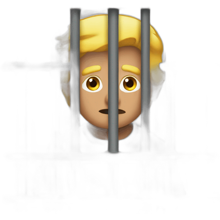 trump-in-jail-cell emoji