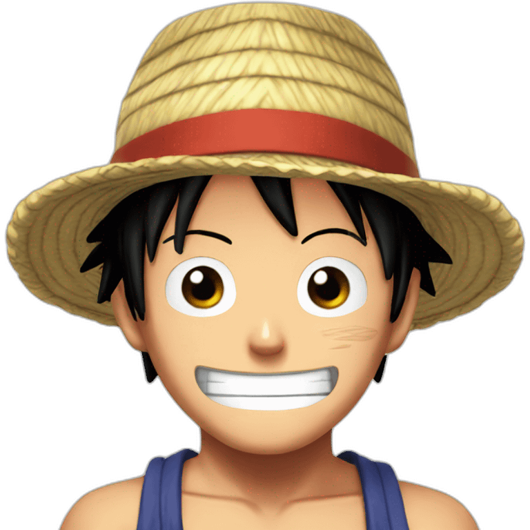 One piece luffy emoji