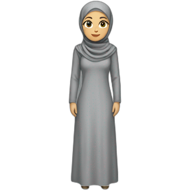 Full body hijab women emoji