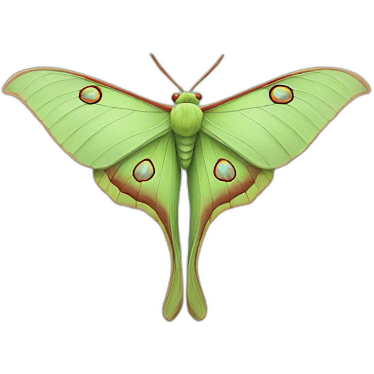 Luna Moth emoji