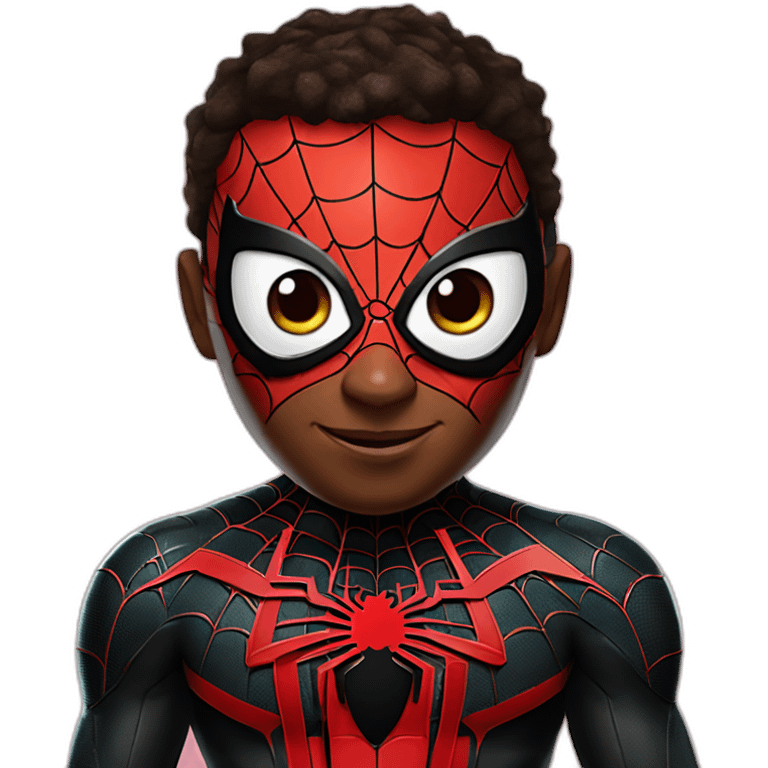 Spiderman miles morales  emoji