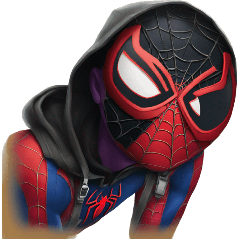 Miles Morales Spider-man emoji