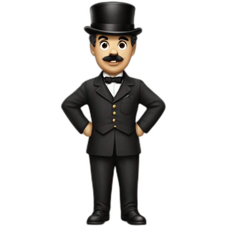 charlie chaplin dictator emoji