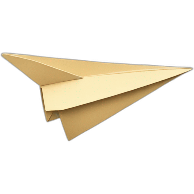 origami paperplane emoji