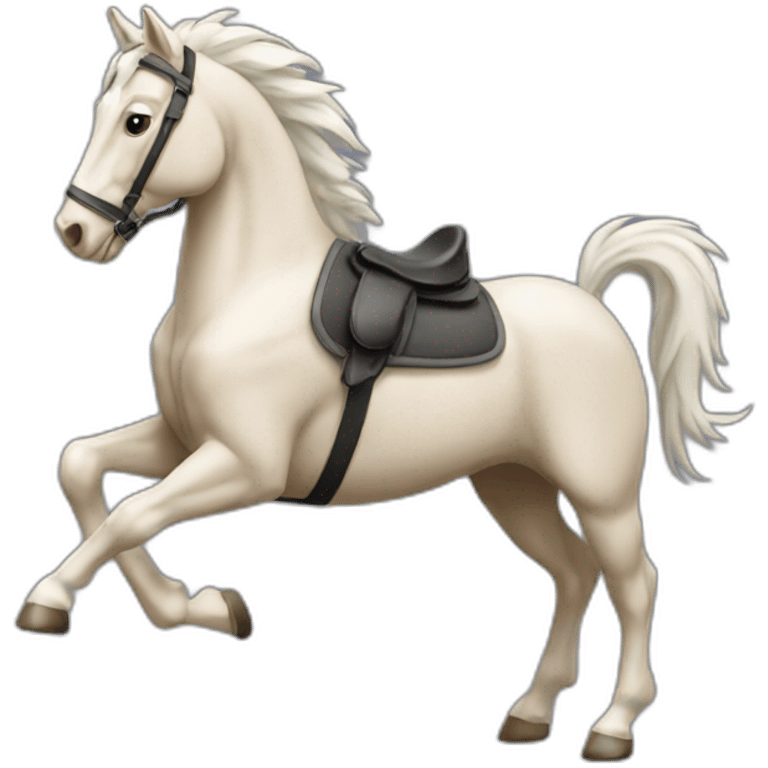 Cheval qui saute emoji