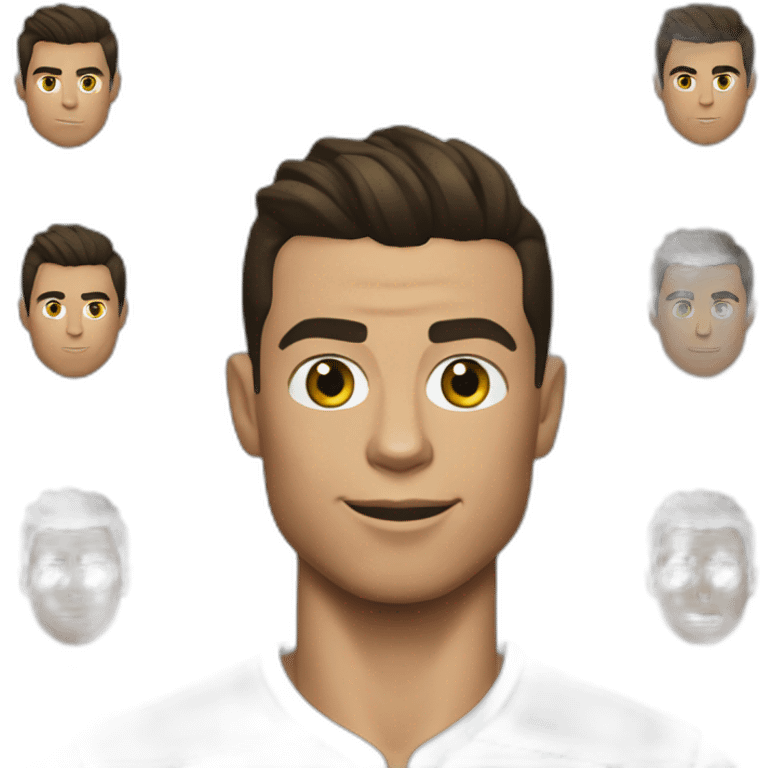 Cristiano Ronaldo suspicous emoji