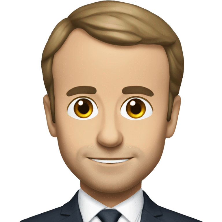 Emmanuel Macron emoji