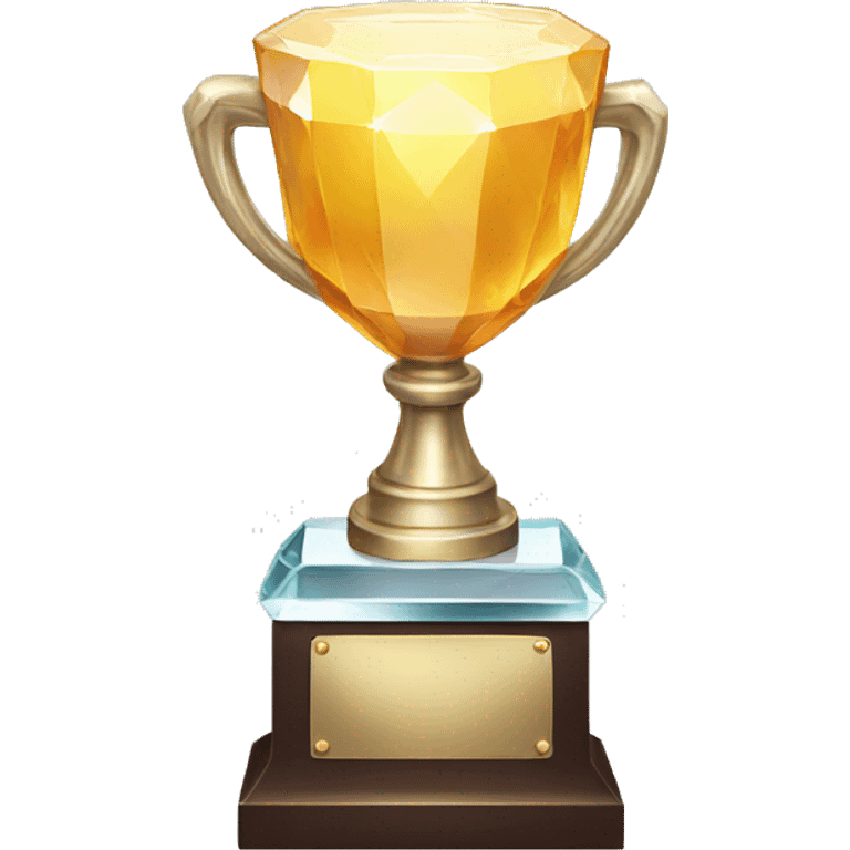 crystal trophy emoji