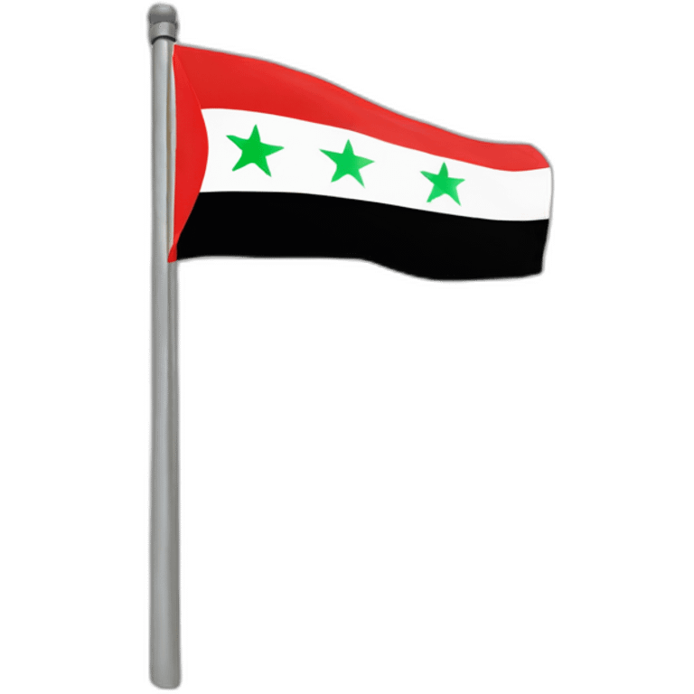 free syrian flag emoji