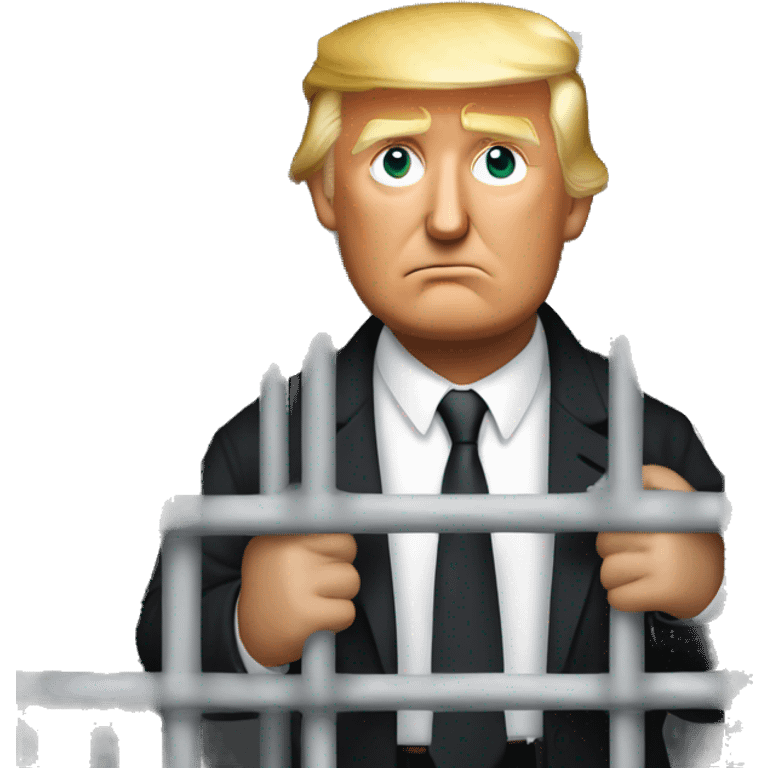 Donald trump in jail emoji