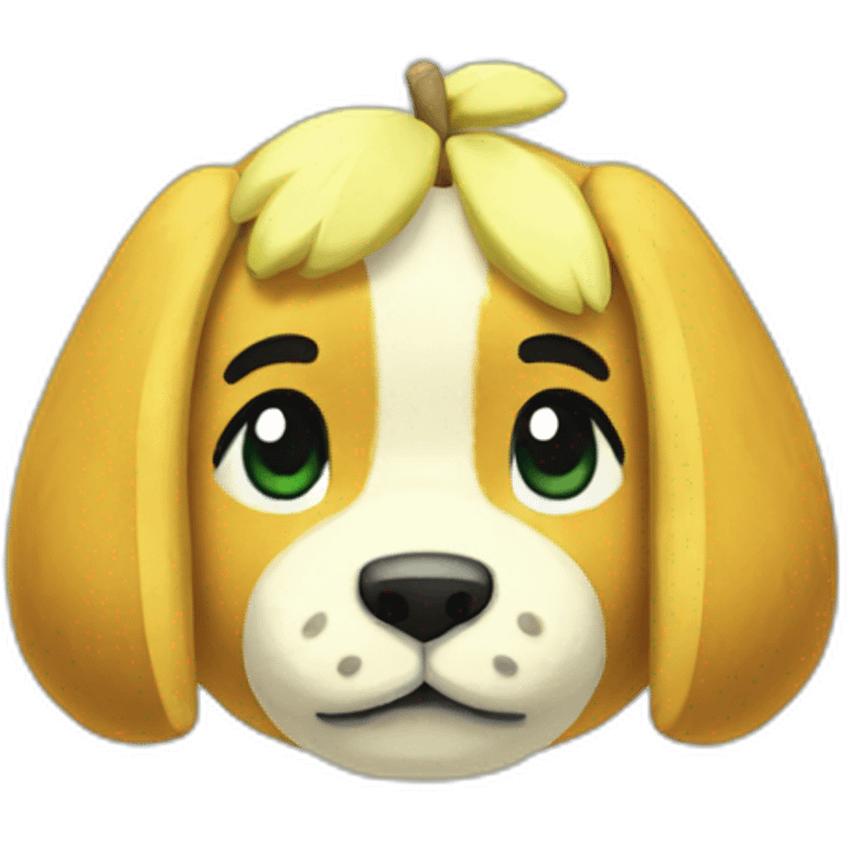 Isabelle animal crossing emoji