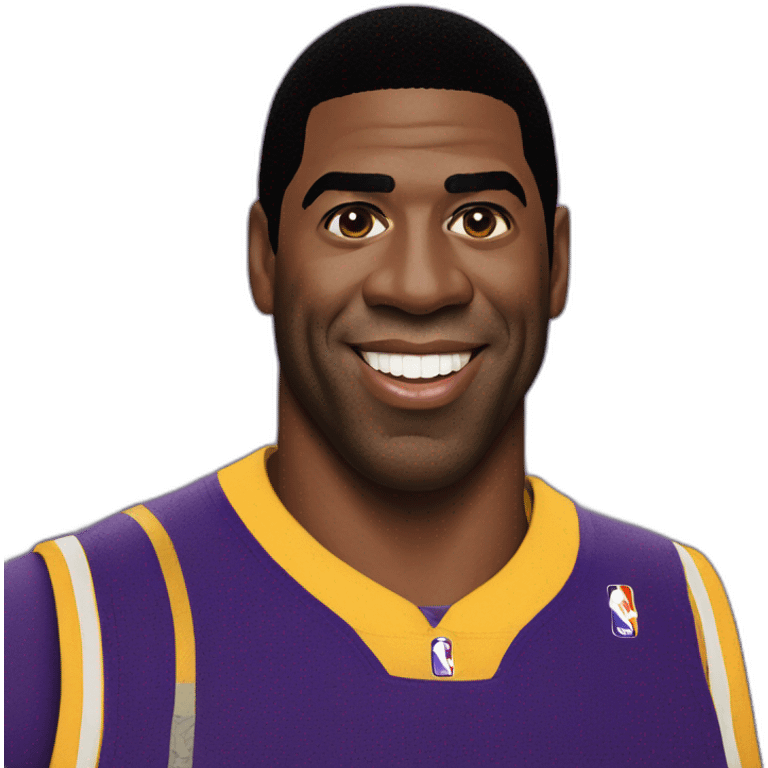 Magic johnson lakers emoji