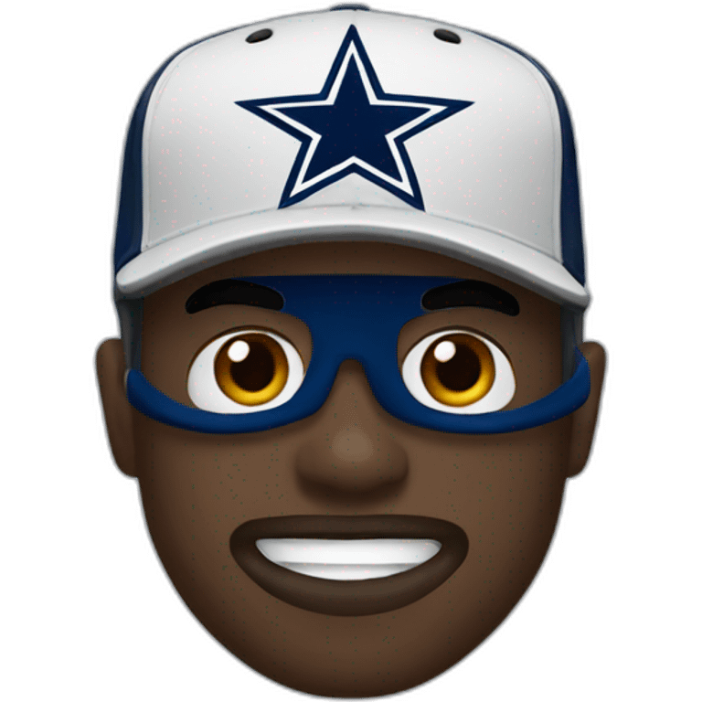 Dallas cowboys fan emoji