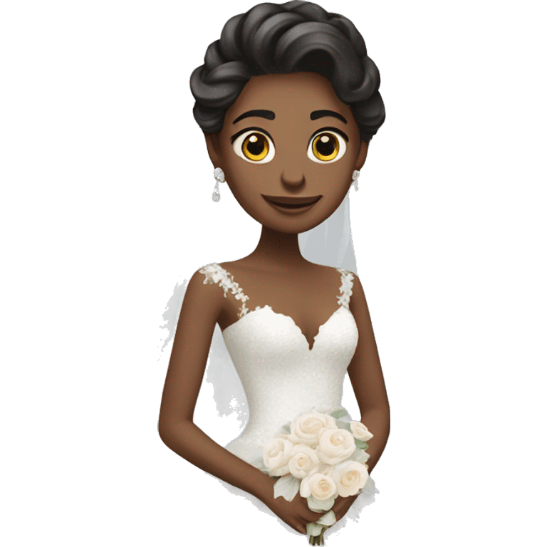 Dreamy bridal gownn emoji