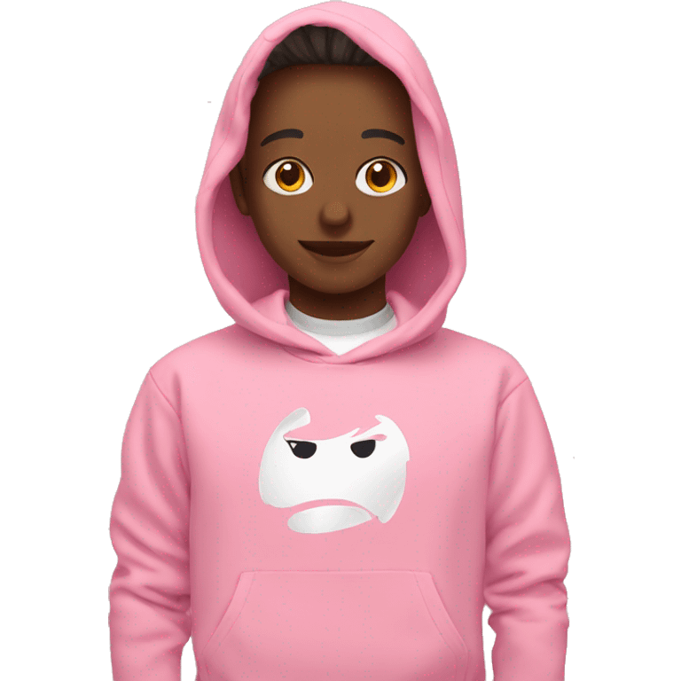 Sweatshirt pink emoji