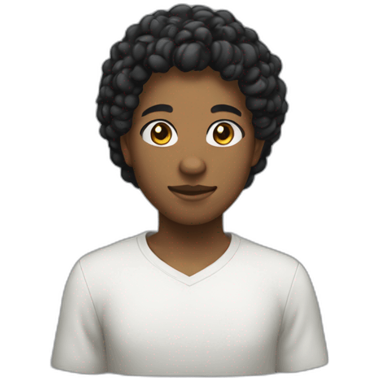 Black albine guu emoji