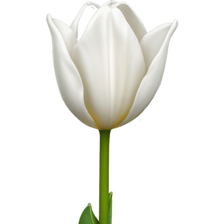 White tulip emoji