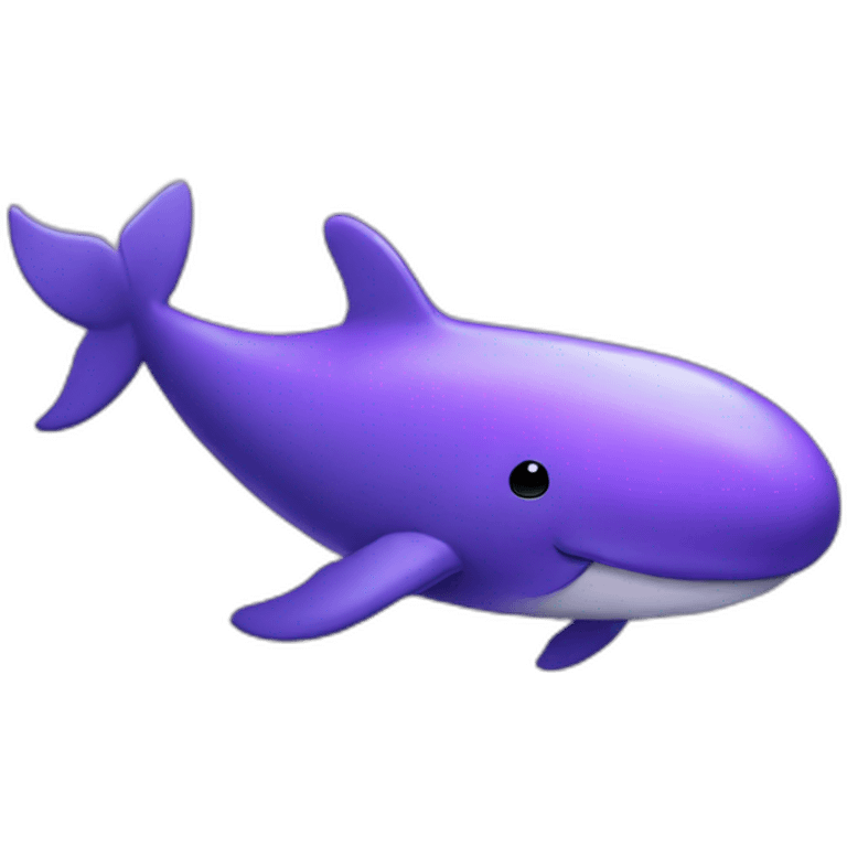 Purple bts whale emoji