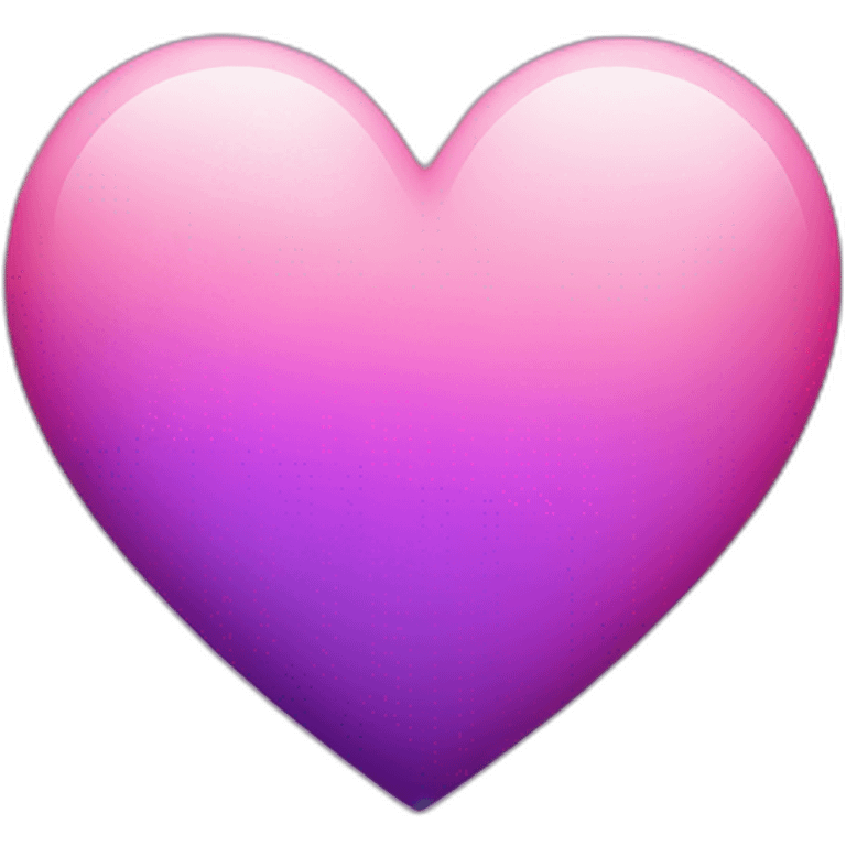 heart pink and purple emoji