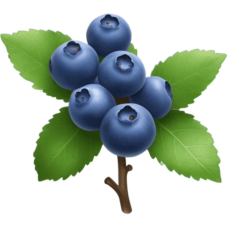 Blueberries  emoji