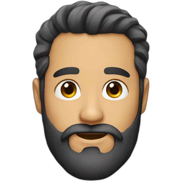 beard gracias emoji