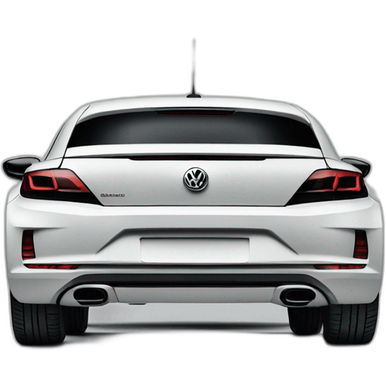 volkswagen scirocco white emoji