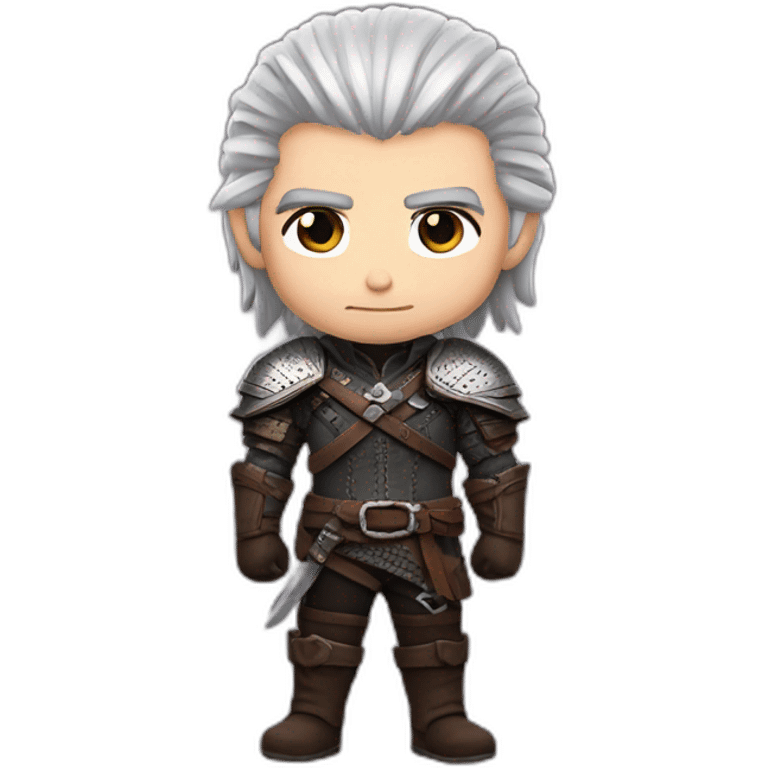 chibi geralt emoji