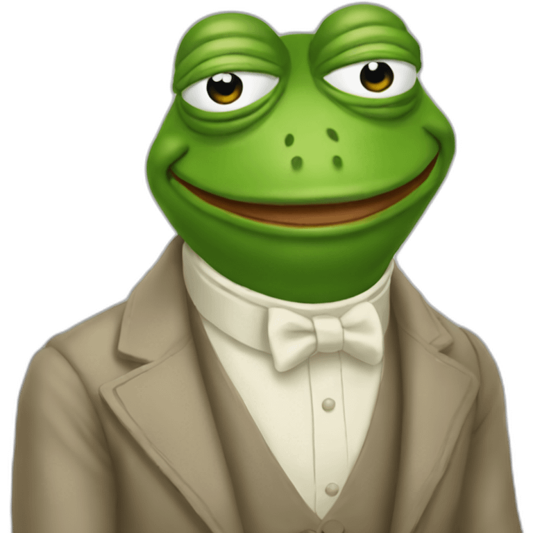 Pepe frog meme emoji