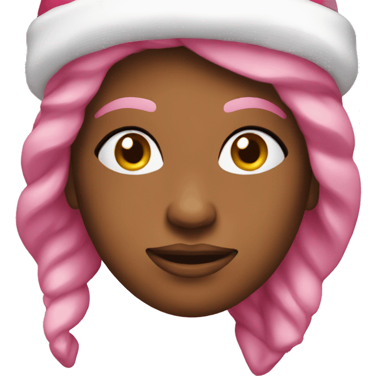 pink santa woman emoji